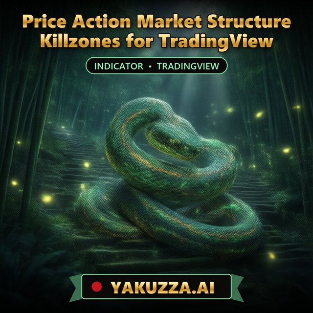 Price Action Market Structure Killzones for TradingView — Market Structure Indicator