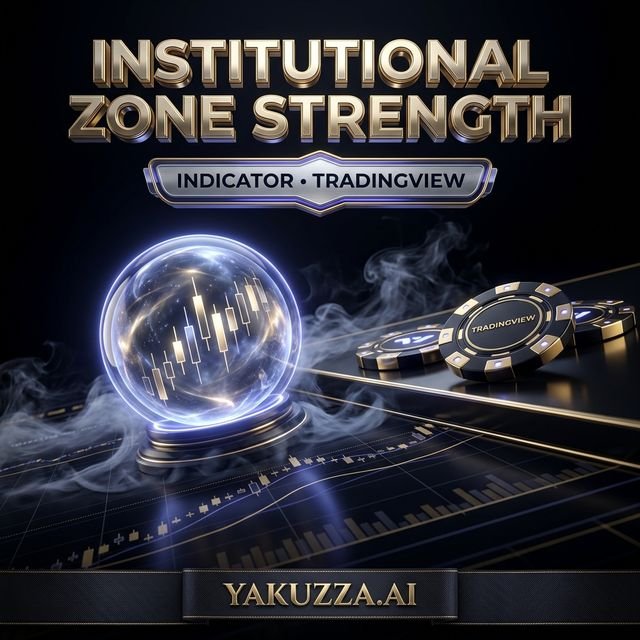 Institutional Zone Strength — مؤشر قوة مناطق العرض والطلب المؤسساتية