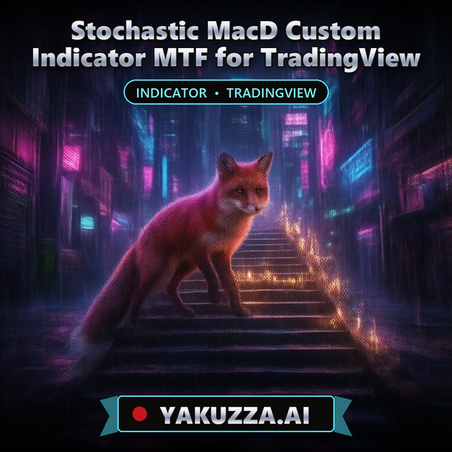 Stochastic MacD Custom Indicator MTF for TradingView — Trend Indicator