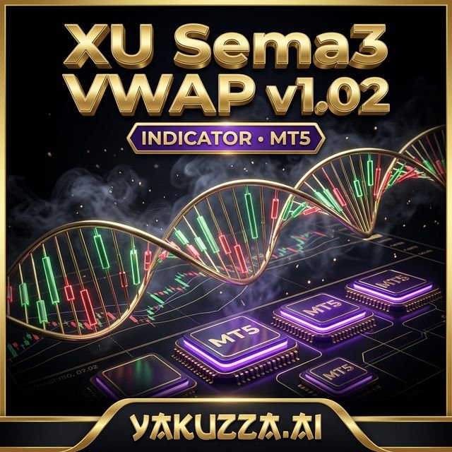 XU Sema3 VWAP v1.02 — مؤشر VWAP ديناميكي للدخول حسب الاتجاه