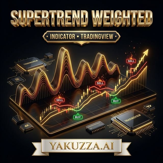 SuperTrend Weighted — مؤشر Supertrend موزون بالدايفرجنس