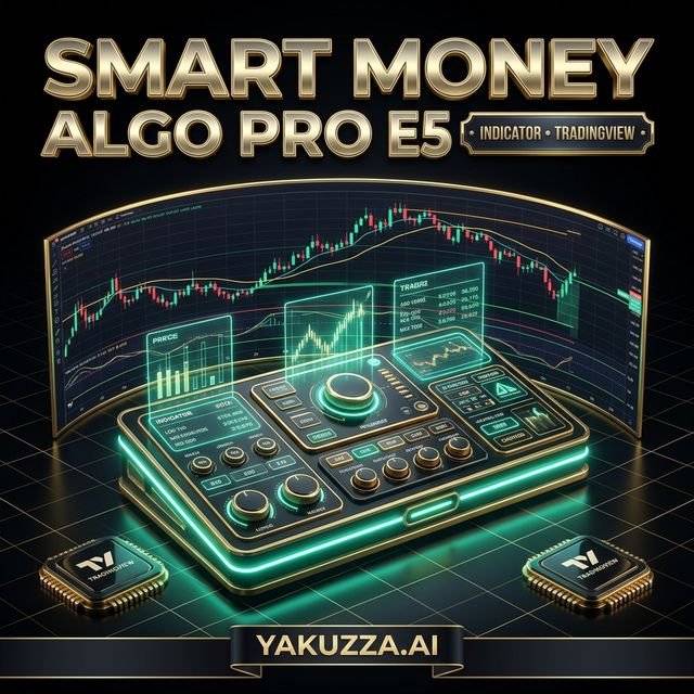 Smart Money Algo Pro E5 — مؤشر سمارت موني للانعكاسات Pro E5