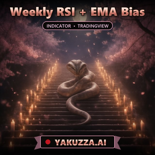Weekly RSI + EMA Bias — Trend Indicator
