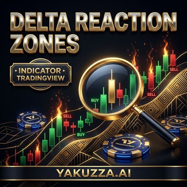 Delta Reaction Zones [BOSWaves] — مؤشر مناطق العرض والطلب حسب تدفق الفوليوم