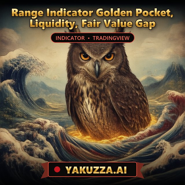 Range Indicator Golden Pocket, Liquidity, Fair Value Gap — Liquidity Indicator