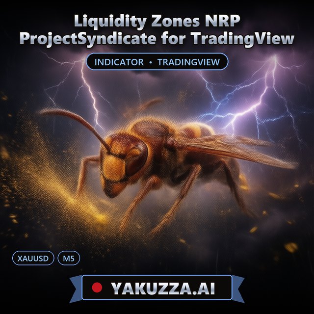 Liquidity Zones NRP ProjectSyndicate for TradingView — Gold Indicator