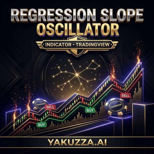 Regression Slope Oscillator BigBeluga for Tradin — مؤشر أوسيلاتور ميل الانحدار