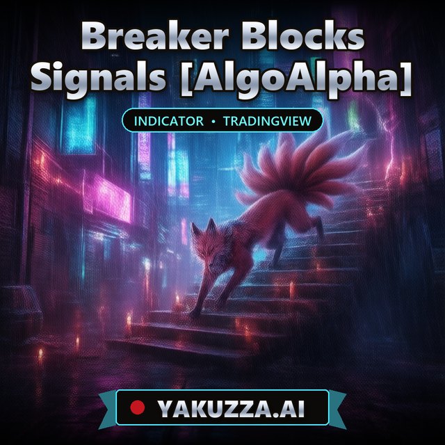 Breaker Blocks Signals [AlgoAlpha] — Trend Indicator