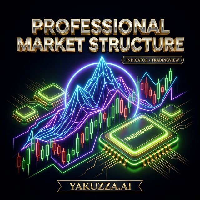 Professional Market Structure — مؤشر هيكل السوق الاحترافي