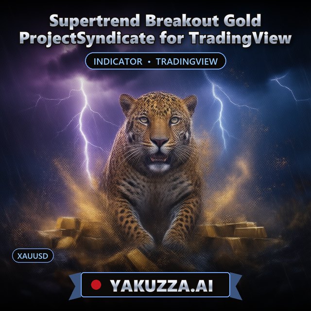 Supertrend Breakout Gold ProjectSyndicate for TradingView — Gold Indicator