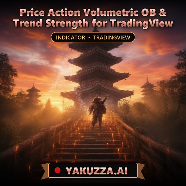 Price Action Volumetric OB & Trend Strength for TradingView — Liquidity & Trend Indicator