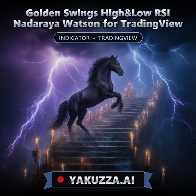 Golden Swings High&Low RSI Nadaraya Watson for TradingView — Market Analysis Indicator