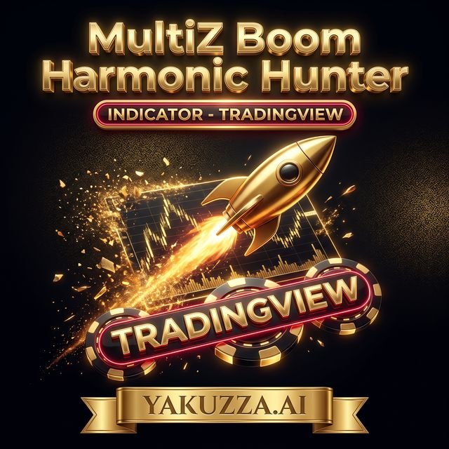 MultiZ Boom Harmonic Hunter MTF Level for Tradin — مؤشر الدعم والمقاومة