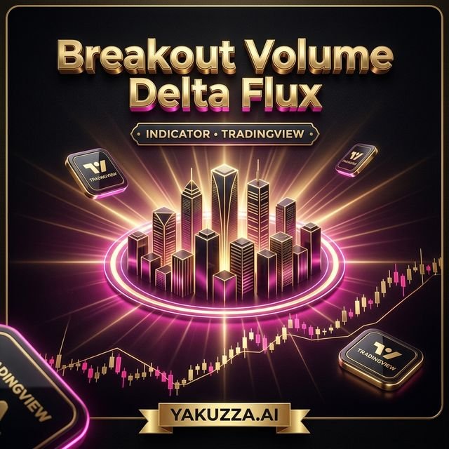 Breakout Volume Delta Flux Charts for TradingVie — مؤشر دلتا فوليوم الاختراق