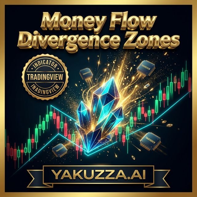 Money Flow Divergence Zones AlgoAlpha for Tradin — مؤشر مناطق تباعد تدفق الأموال