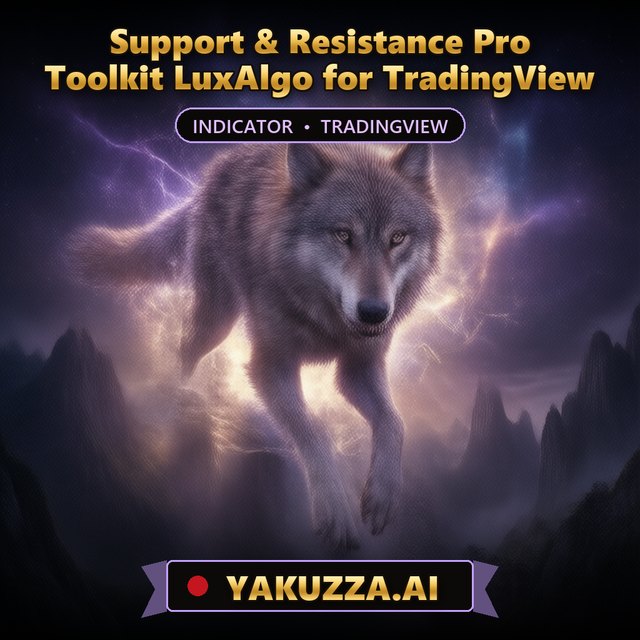 Support & Resistance Pro Toolkit LuxAlgo for TradingView — Breakout Indicator