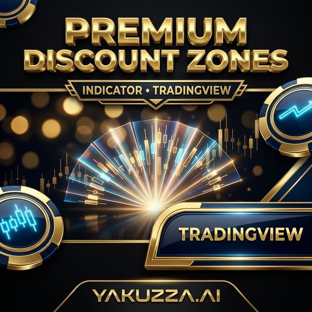 Premium Discount Zones — مؤشر مناطق البريميوم والديسكاونت