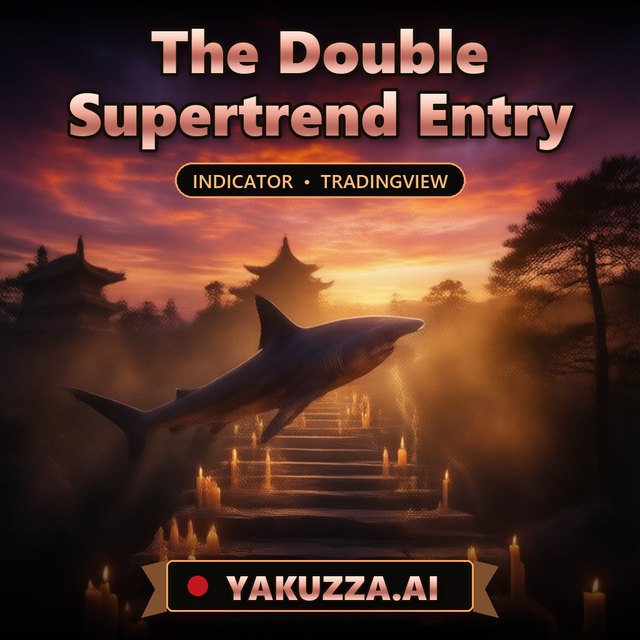 The Double Supertrend Entry — Trend Indicator
