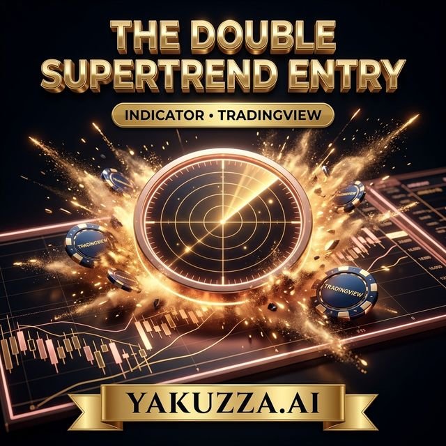 The Double Supertrend Entry — مؤشر دبل سوبرترند للدخول