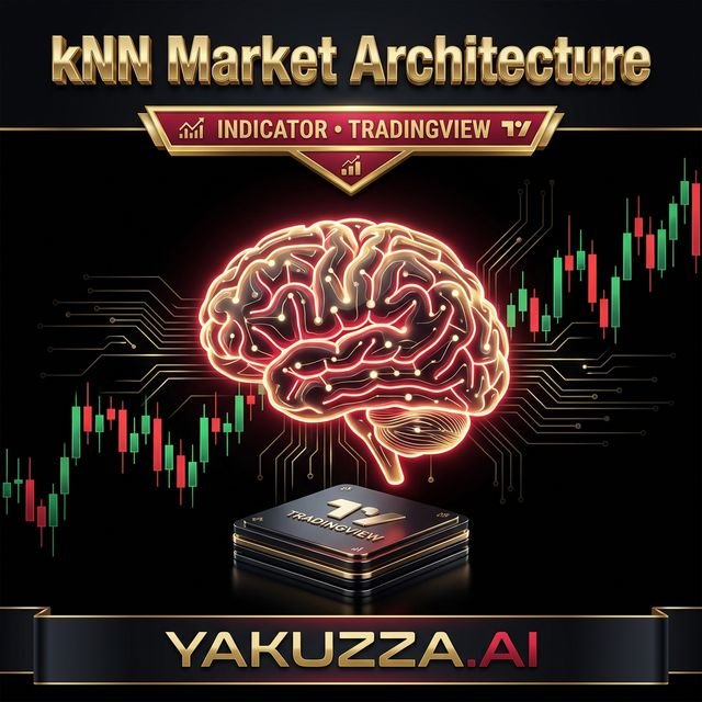 kNN Market Architecture [LuxAlgo] — مؤشر هيكل السوق بالذكاء الاصطناعي
