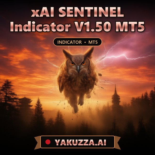 xAI SENTINEL Indicator V1.50 MT5 — Breakout Indicator