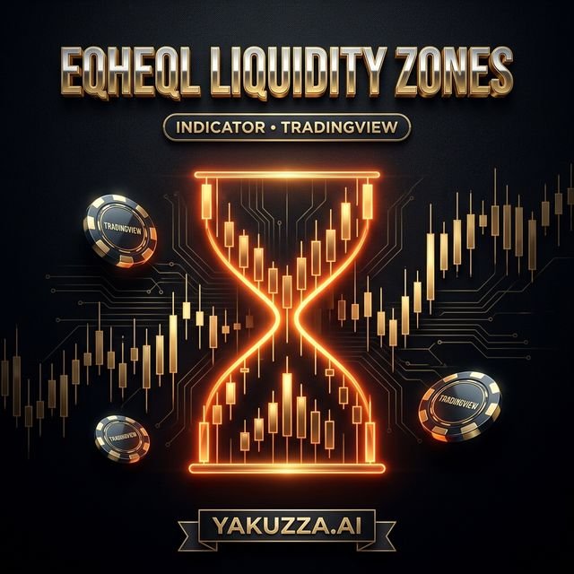 EQHEQL Liquidity Zones [LuxAlgo] — مؤشر مناطق السيولة عند القمم والقيعان المتساوية