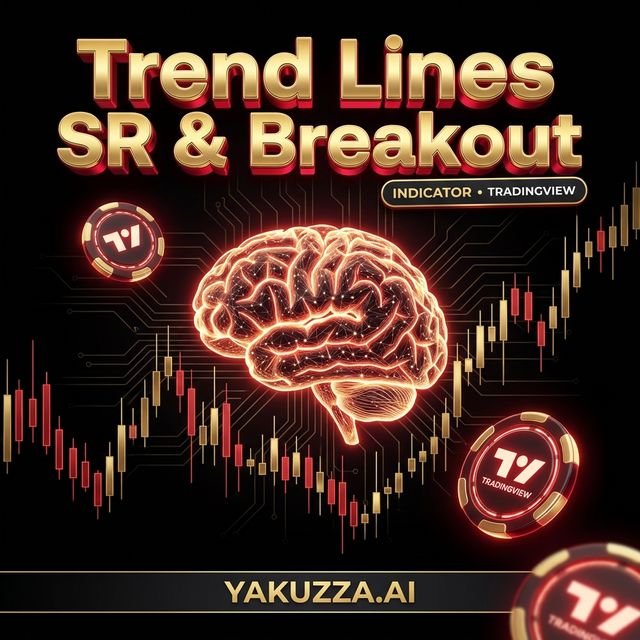 Trend Lines SR & Breakout Finder & EMA for Tradi