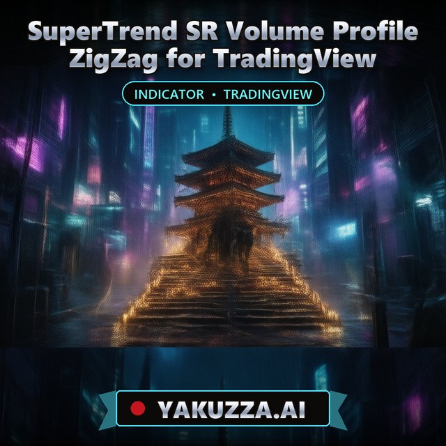 SuperTrend SR Volume Profile ZigZag for TradingView — Trend Indicator