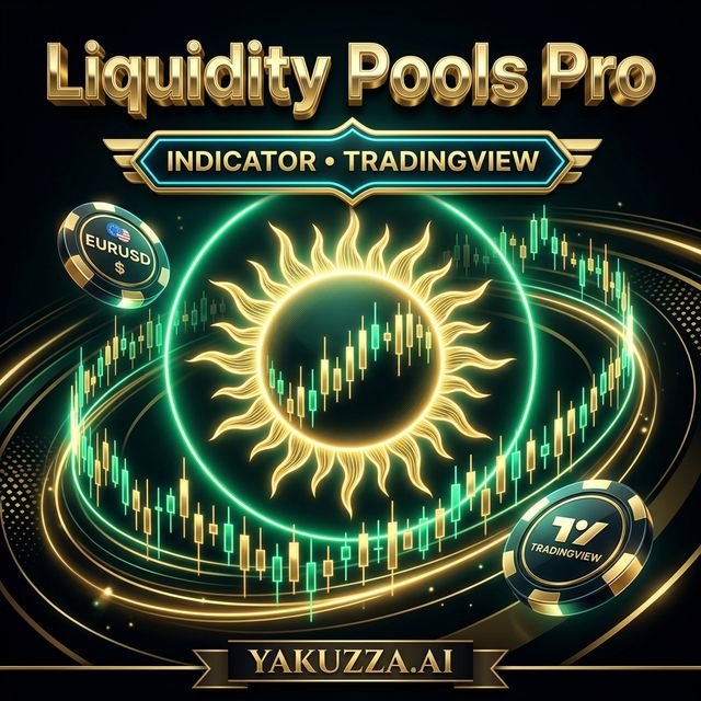 Liquidity Pools Pro WillyAlgoTrader for TradingV — مؤشر برك السيولة الاحترافي