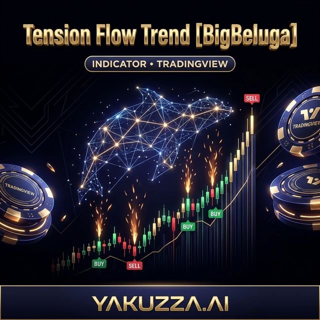 Tension Flow Trend [BigBeluga] — مؤشر توتر الاتجاه