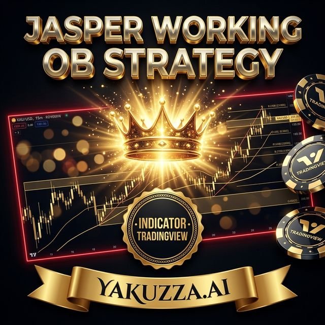 Jasper Working OB Strategy — مؤشر استراتيجية الأوردر بلوك للسعر