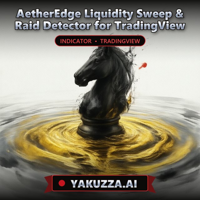 AetherEdge Liquidity Sweep & Raid Detector for TradingView — Liquidity Indicator
