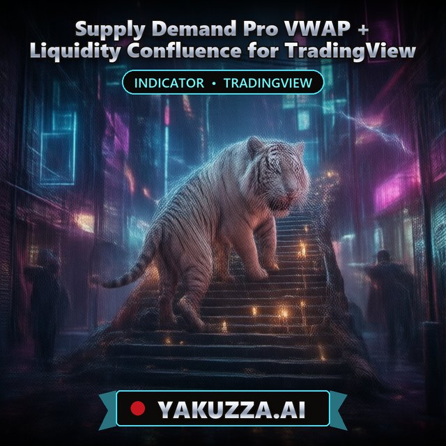 Supply Demand Pro VWAP + Liquidity Confluence for TradingView — Trend Indicator