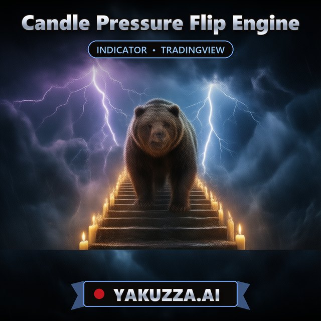Candle Pressure Flip Engine — Trend Indicator