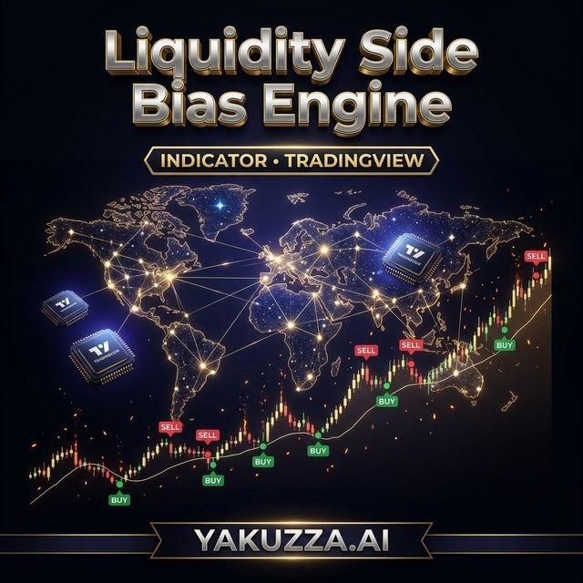 Liquidity Side Bias Engine — مؤشر ميزان السيولة على جهتي السوق