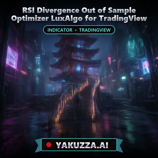 RSI Divergence Out of Sample Optimizer LuxAlgo for TradingView — Trend Indicator