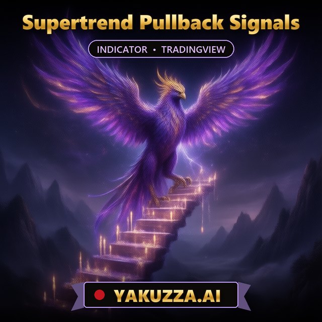Supertrend Pullback Signals — Trend Indicator