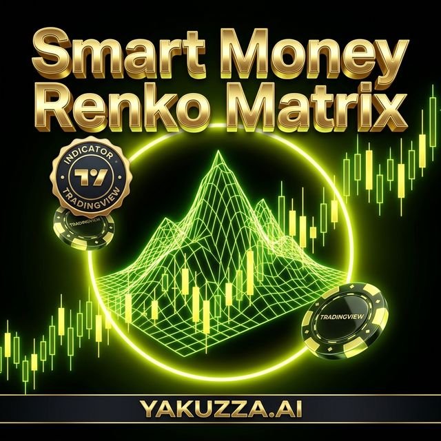Smart Money Renko Matrix — مؤشر رينكو الذكي متعدد الفريمات