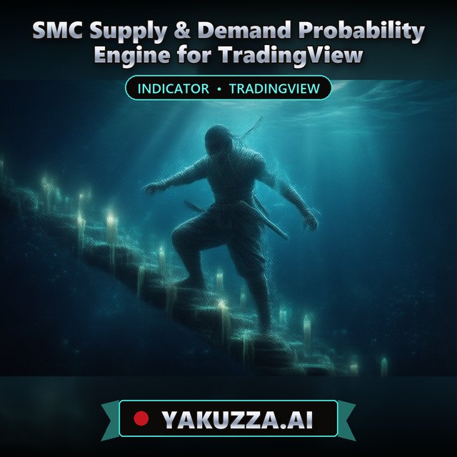 SMC Supply & Demand Probability Engine for TradingView — Trend Indicator