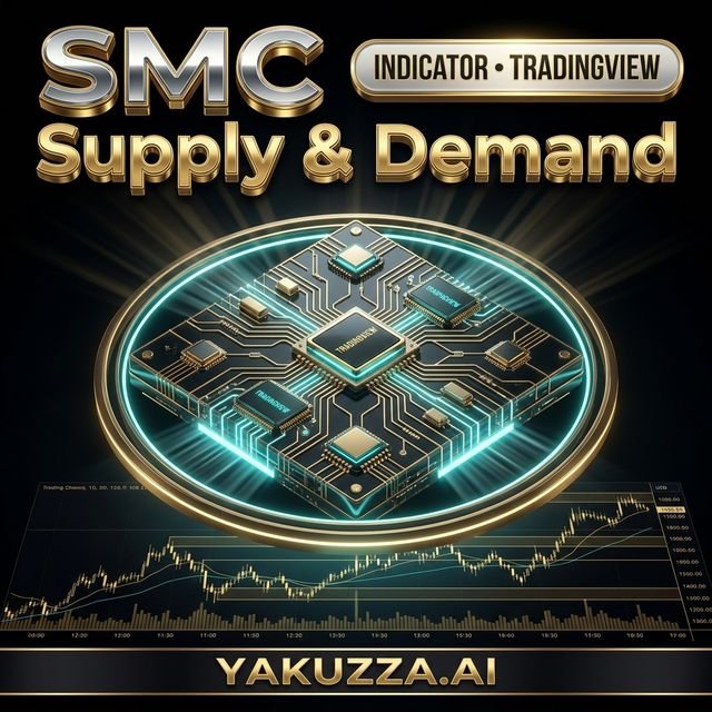 SMC Supply & Demand Probability Engine for Tradi — مؤشر لوحة احتمالية العرض والطلب المؤسساتي