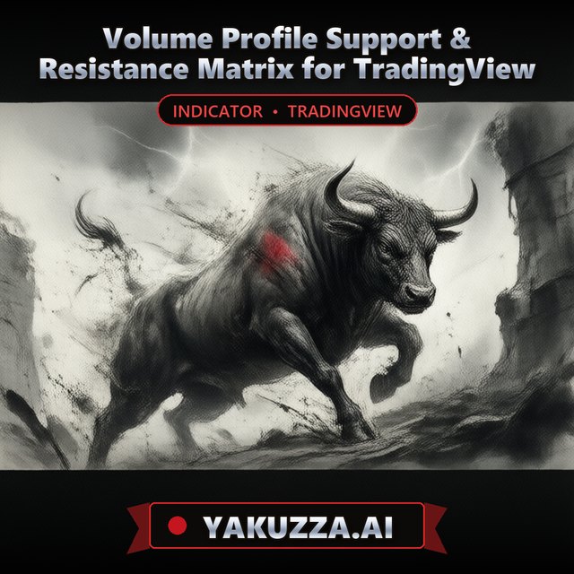 Volume Profile Support & Resistance Matrix for TradingView — Breakout Indicator