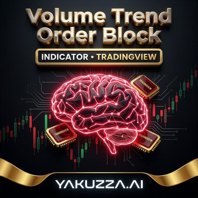 Volume Trend Order Block Engine BigBeluga for Tr — مؤشر كتل الأوامر المرجّحة بالحجم والاتجاه