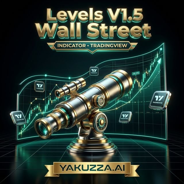 Levels V1.5 Wall Street Redneck — مؤشر مستويات هيكل السعر متعدد الطبقات