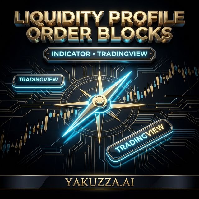 Liquidity Profile Order Blocks — مؤشر كتل الأوامر ببروفايل السيولة