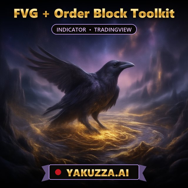 FVG + Order Block Toolkit — Liquidity Indicator