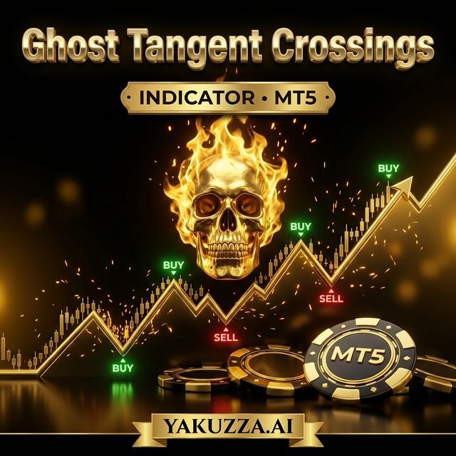 Ghost Tangent Crossings — مؤشر تقاطعات الاتجاه الديناميكي