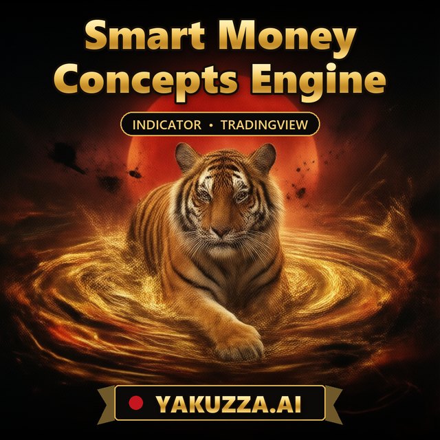 Smart Money Concepts Engine — Full Institutional Market Structure Indicator