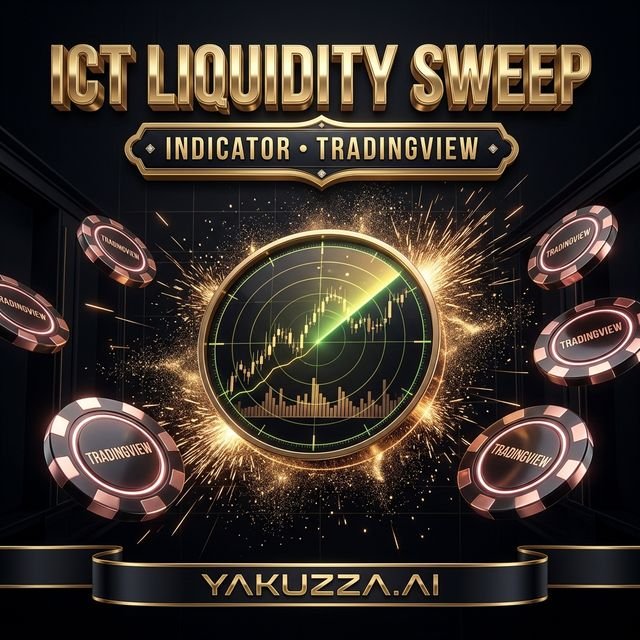 ICT Liquidity Sweep & Structure for TradingView — مؤشر كسح السيولة وتحوّل الهيكل