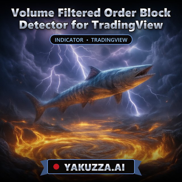 Volume Filtered Order Block Detector for TradingView — Liquidity Indicator