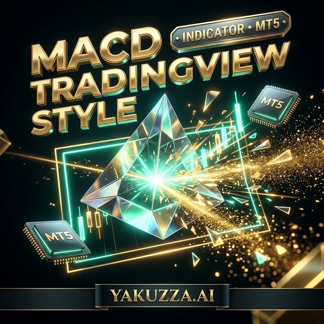 MACD TradingView Style — مؤشر MACD بأسلوب تريدنغ فيو